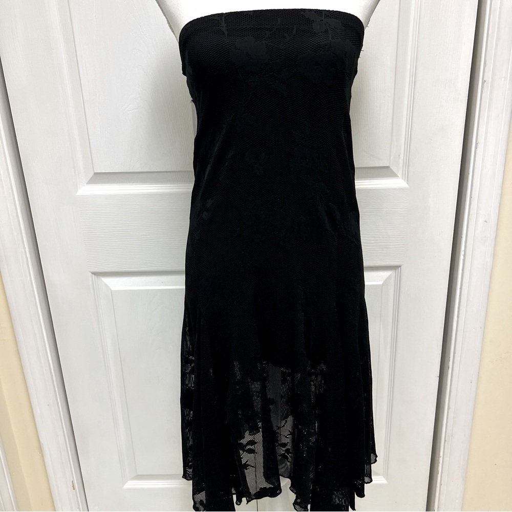 X:S Clothing | Black Sheer Dress/Skirt | Size Large